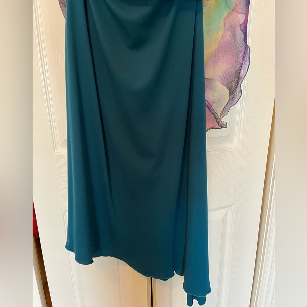 Cartise sleeveless dress with asymmetrical hem. Size 4 - Picture 7 of 15